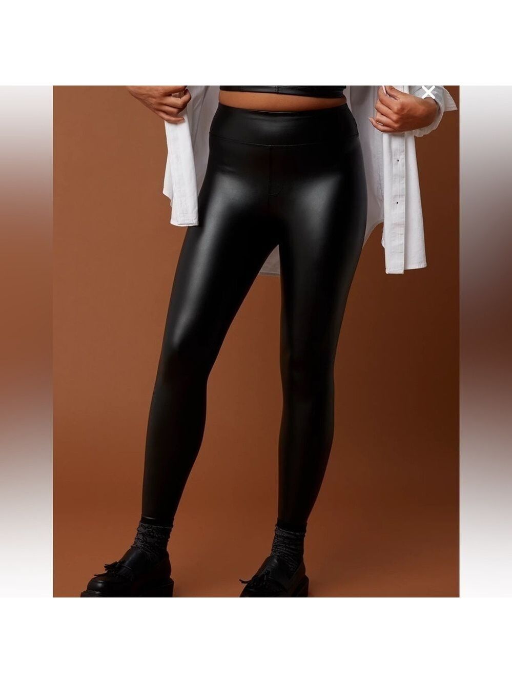 🆕 🖤VEGAN LEATHER LEGGINGS